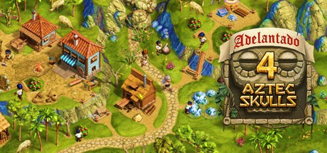 Adelanto 4 Aztec Skulls